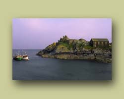Polperro Harbor Entrance
